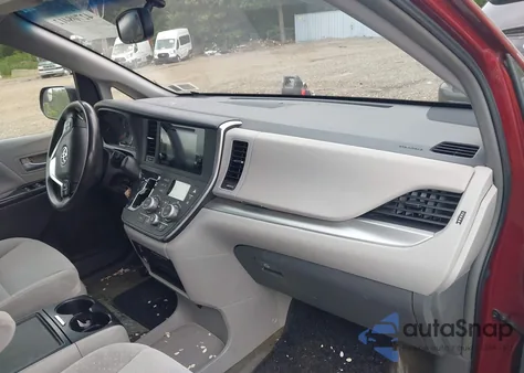 2015 Toyota Sienna Le 8 Passenger from USA, damaged, VIN 5TDKK3DC5FS597192